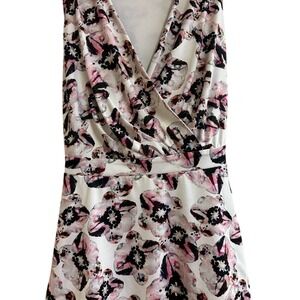 Jete‎ Floral Tank Blouse